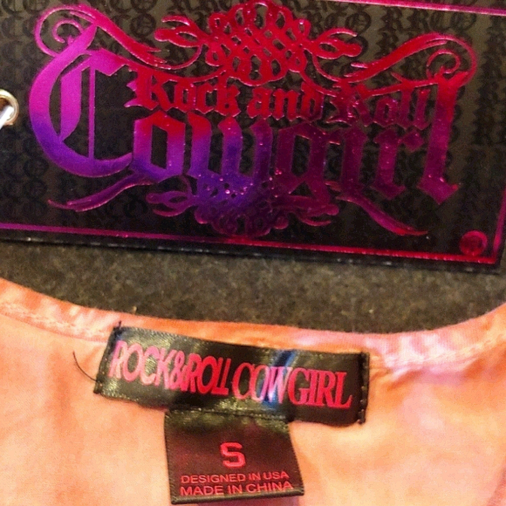 Rock & Roll Cowgirl Dusty Rose. Mini Dress/ Tunic - Picture 4 of 4